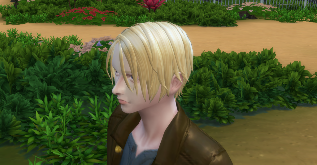 Simight short hair 003 The Sims4